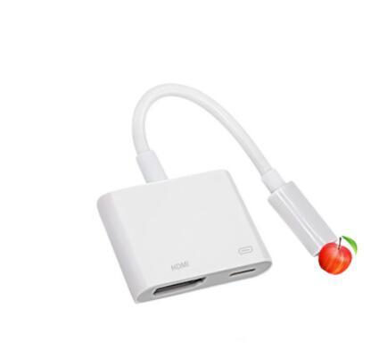 KTX-688915 iPhone Lightning to HDMI Adapter Cable for HD TV and Projector, 1080p Resolution, 0.15m Length