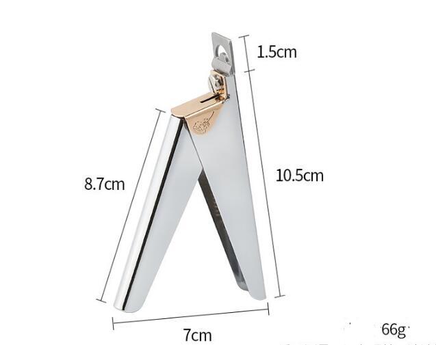 HKM-887315 U-Shaped Stainless Steel Nail Scissors for Precision Nail Care