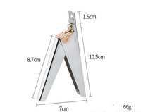 HKM-887315 U-Shaped Stainless Steel Nail Scissors for Precision Nail Care