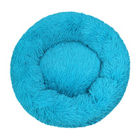 HKM-249427 Washable Round Plush Pet Bed in Various Sizes for Ultimate Comfort and Support