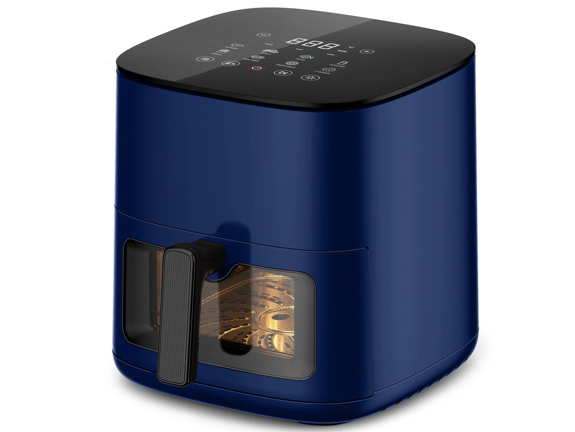 KTX-189075 Smart Digital Air Fryer with LED Display - Available in 3 Sizes (3L/5L/7L) and Transparent Window