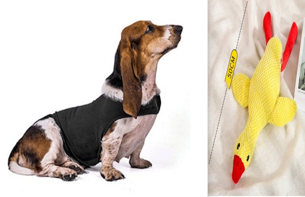 HKM-615699 Calming Anxiety Vest for Cats and Dogs - Soothing Health-Care Apparel in Various Colors and Sizes