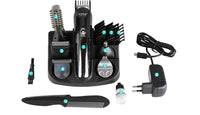 HKM-574867 Kemei KM-600 Wireless Hair Razor with Multiple Attachments and Accessories