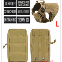 HKM-180115 Adjustable Tactical Dog Harness for German Shepherds - Durable and Comfortable Pet Gear