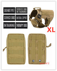 HKM-180115 Adjustable Tactical Dog Harness for German Shepherds - Durable and Comfortable Pet Gear