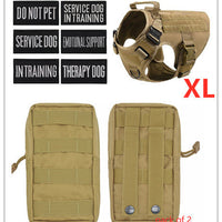 HKM-180115 Adjustable Tactical Dog Harness for German Shepherds - Durable and Comfortable Pet Gear