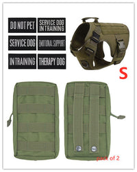 HKM-180115 Adjustable Tactical Dog Harness for German Shepherds - Durable and Comfortable Pet Gear
