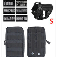 HKM-180115 Adjustable Tactical Dog Harness for German Shepherds - Durable and Comfortable Pet Gear