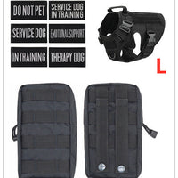 HKM-180115 Adjustable Tactical Dog Harness for German Shepherds - Durable and Comfortable Pet Gear