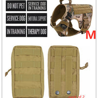 HKM-180115 Adjustable Tactical Dog Harness for German Shepherds - Durable and Comfortable Pet Gear
