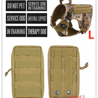 HKM-180115 Adjustable Tactical Dog Harness for German Shepherds - Durable and Comfortable Pet Gear