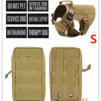 HKM-180115 Adjustable Tactical Dog Harness for German Shepherds - Durable and Comfortable Pet Gear