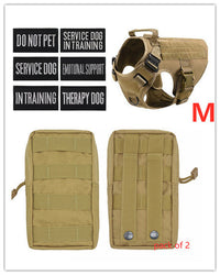 HKM-180115 Adjustable Tactical Dog Harness for German Shepherds - Durable and Comfortable Pet Gear