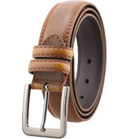 HKM-441299 Men's Pin Buckle Belt in Multiple Colours - Model ZK33-560, Width 3.3CM