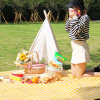 HKM-453139 Waterproof Portable Picnic Blanket for Outdoor Gardening and Enjoyment
