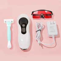 HKM-737555 Electric Laser Underarm Shaver for Whole Body Hair Removal, ABS Material, AC Power Supply