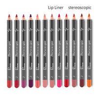 HKM-845075 Matte Velvet Lipstick Pen - Waterproof, Non-Marking, 12 Color Options, 1.5g