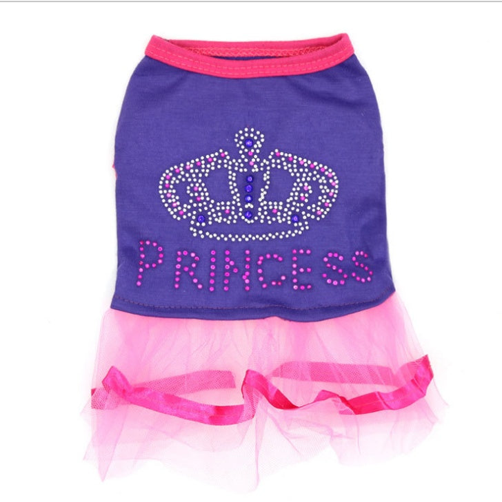 HKM-280787 Lace Dog Skirt for Stylish Pet Fashion and Comfort