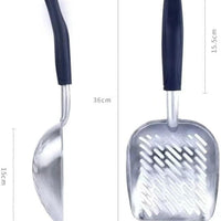 HKM-187411 Non-Stick Cat Litter Scoop with Long Handle and Sifting Design, Ideal for Daily Cleaning