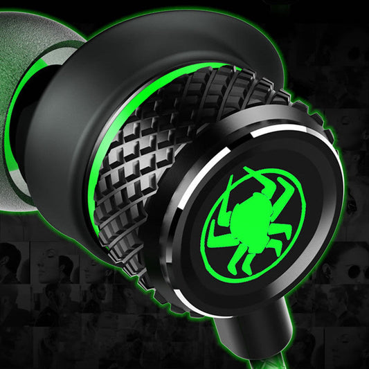 KTX-491347 Wired In-Ear Headset with Microphone and Silicone Earplugs, 3.5mm L-Bend Connector, 20-20000 Hz Frequency Response