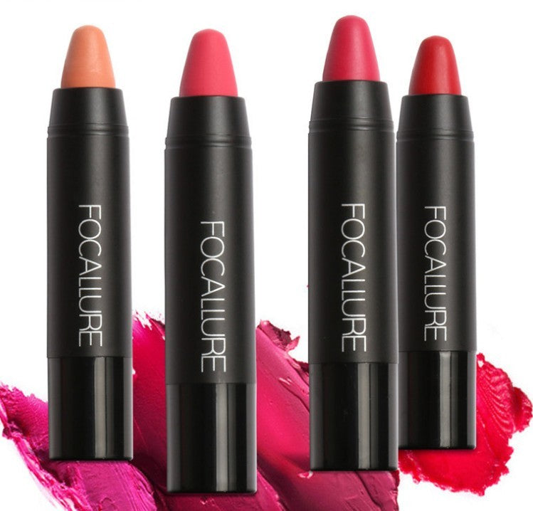 HKM-104083 Focallure Matte Lipstick - Long-Lasting Hydrating Formula with Vitamin E