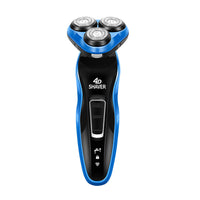 HKM-539795 4D Electric Rotary Shaver with Rechargeable Power and Body Wash Cleaning