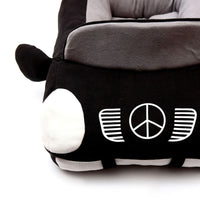 HKM-816531 Luxury Pet Nest for Car - Soft Cloth Material with PPCotton & Densified Sponge Filling