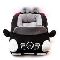 HKM-816531 Luxury Pet Nest for Car - Soft Cloth Material with PPCotton & Densified Sponge Filling