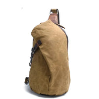 HKM-844883 Waterproof Canvas Messenger Shoulder Bag for Men