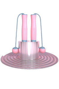 HKM-245011 Adjustable Weight-Bearing Cordless Skipping Rope for Arm Strength Training