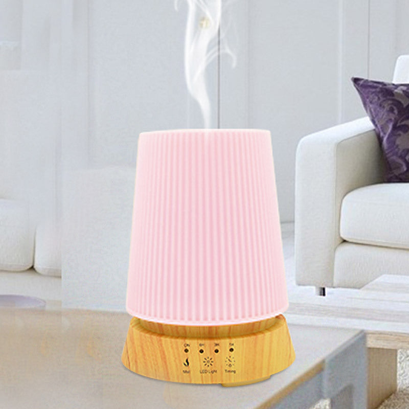 HKM-146771 Colorful Columnar Table Lamp with Aromatherapy Function - Ideal for Home Desks, Learning, and Relaxation