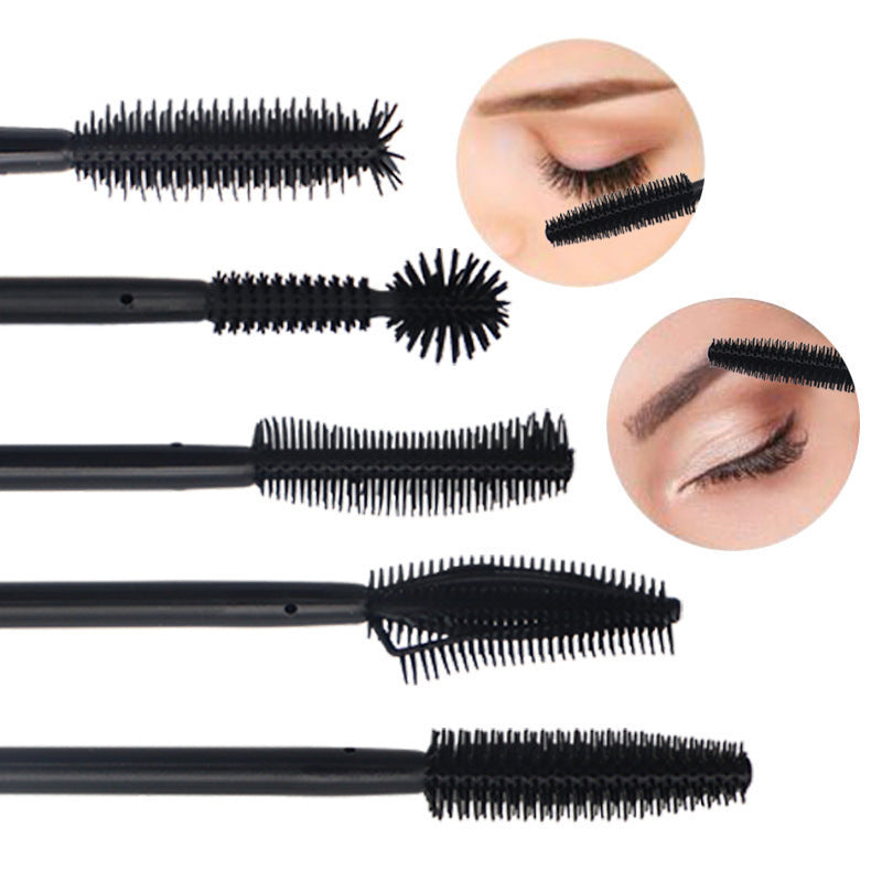 HKM-840787 50 Pack Silicon Lash Curlers in Black - Multiple Styles Available