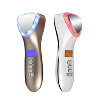 HKM-374803 Color Light Therapy Beauty Device with Cold/Hot Vibration and Intelligent Reminder