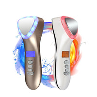 HKM-374803 Color Light Therapy Beauty Device with Cold/Hot Vibration and Intelligent Reminder