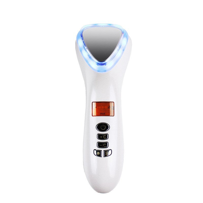 HKM-374803 Color Light Therapy Beauty Device with Cold/Hot Vibration and Intelligent Reminder