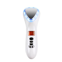 HKM-374803 Color Light Therapy Beauty Device with Cold/Hot Vibration and Intelligent Reminder