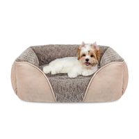 HKM-748691 Cozy Golden Retriever Dog Bed - Plush Pet Kennel for Small, Medium, and Large Dogs