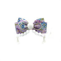 HKM-486419 Handmade Red Festive Sushi Bow Collar for Cats and Dogs - Adjustable Sizes