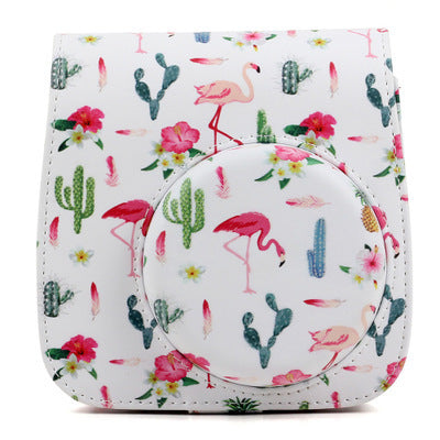 KTX-922131 Small Leather Shoulder Camera Bag - PU Material Protection Case