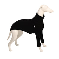HKM-179027 High Neck Cotton Dog Shirt in Yellow, Pink, Gray, and Black