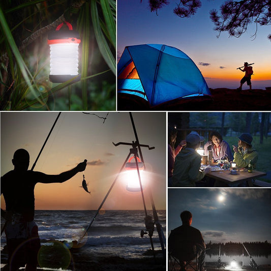 HKM-701779 Collapsible Solar Lantern for Outdoor Use and Emergency Lighting