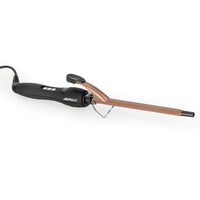 HKM-027603 Wet and Dry Anti-Skid Curling Stick with Adjustable Temperature Control, Eco-Friendly Alloy, 9mm Diameter