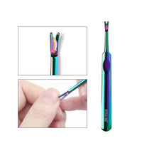 HKM-354131 Dead Skin Fork Tool for Nail Care - 11cm Length