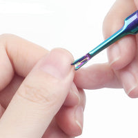HKM-354131 Dead Skin Fork Tool for Nail Care - 11cm Length