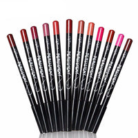 HKM-541267 12-Color Waterproof Lip Liner Pencil Set for Long-Lasting Makeup