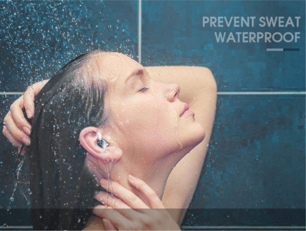 KTX-080467 Wireless Earbuds with Built-In Power Bank, IP67 Waterproof, Bluetooth 4.2, Noise Isolation, Dual Headphones Compatible with iOS and Android