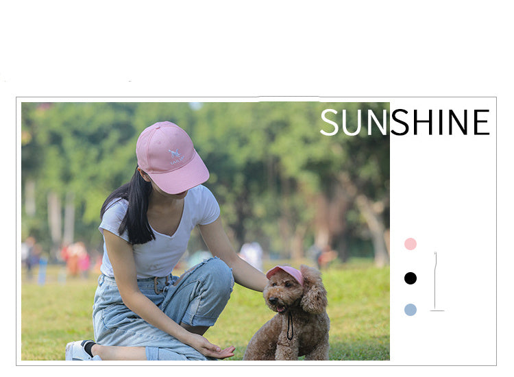 HKM-129939 Stylish Summer Dog Hat with Sunshade Design for All Breeds