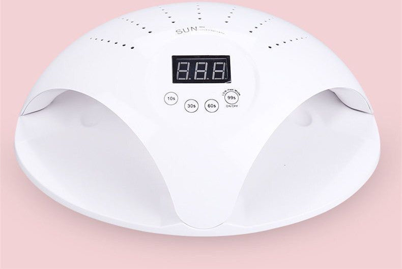 HKM-451283 Light Therapy Nail Dryer for Nail Polish and Glue - Color Options: White, Pink