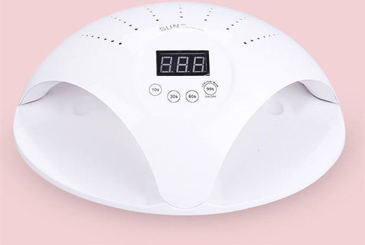 HKM-451283 Light Therapy Nail Dryer for Nail Polish and Glue - Color Options: White, Pink