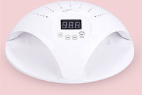 HKM-451283 Light Therapy Nail Dryer for Nail Polish and Glue - Color Options: White, Pink